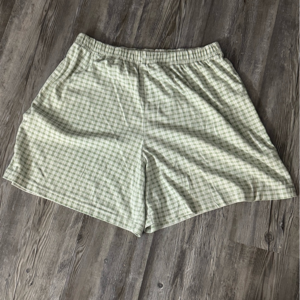 Mint Green Pajama Shorts